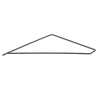 Mão Francesa Invertida Aço Preto 30cm Utilfer