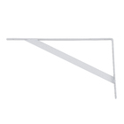 Mão Francesa Leve Branca Aço 22cm Bransforma