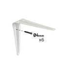 Mao Francesa Normo 15cm Branca