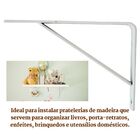 Mão Francesa Para Prateleira 40cm – Caixa Atacado Com 36pçs