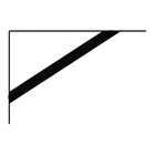 Mão Francesa Pesada Preta Brasforma MFP-40