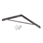 Mão Francesa Aço Zamar 16x24cm Preta