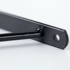 Mão Francesa Aço Zamar 16x24cm Preta