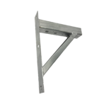 Mão francesa reforçada 200mm aço Zincado seb Brasil