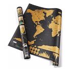 Mapa Mundi Raspar Quadro Viagens Raspadinha Decoraçao Parede