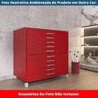 Mapoteca 10 Gavetas Pandin 120 Cm (larg) Inmetro Tampo Mdp Br