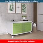 Mapoteca 5 Gavetas Pandin 120 Cm (larg) Inmetro Tampo Mdp Cin