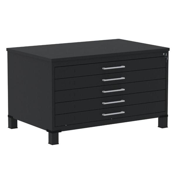 Mapoteca 5 Gavetas Pandin 120 Cm (larg) Inmetro Tampo Mdp Pre