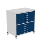 Mapoteca De Aço Fixa Com 10 Gavetas