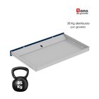 Mapoteca De Aço Fixa Com 10 Gavetas