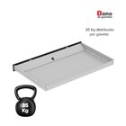 Mapoteca Mont 5 Gavetas 71,3cm X 120,4cm Aço Cinza/preto