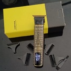 Maquina Acabamento Cabelo Barbeiro Profissional Bateria