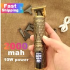 Maquina Acabamento Cabelo Barbeiro Profissional Bateria