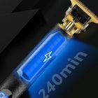 Maquina Acabamento Cabelo Barbeiro Profissional Bateria