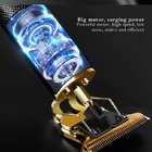 Maquina Acabamento Cabelo Barbeiro Profissional Bateria