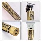 Maquina Acabamento Cabelo Barbeiro Profissional Bateria