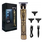 Maquina Acabamento Cabelo Barbeiro Profissional Bateria