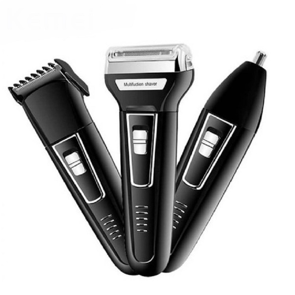 Maquina Barba Aparador Depilador Pelos Masculino 3 Em 1
