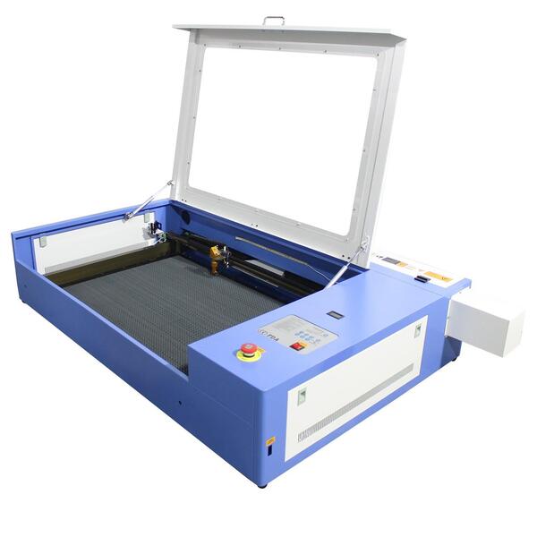 Maquina Cnc Router Laser Corte E Gravação 130x90cm 130w Mesa