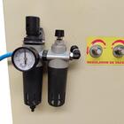 Máquina Corte Serra Dupla Pneumática 85mm - Ef, Opção: Bege,