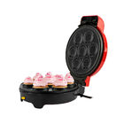 Máquina Cupcakes Omelete E Waffle Mallory 5 Em 1 Vermelho 127v
