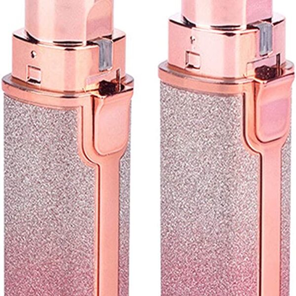 Máquina De Barbear Com Batom +caneta Nv Feminino  Mini Depila