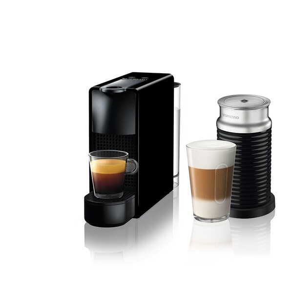 Máquina de Café Nespresso Essenza Mini C30 Aeroccino 3 Preta