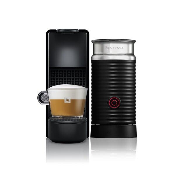 Máquina de Café Nespresso Essenza Mini C30 Aeroccino 3 Preta 220V