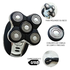 Máquina De Cortar Cabelo E Barbeador Elétrico 5 Em 1