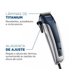 Máquina De Cortar Cabelo Mondial Cr-09m Titanium Power Com Ma