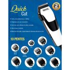 Máquina De Cortar Cabelo Wahl  Quick Cut Com 10 Pentes - 16 P