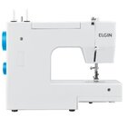 Máquina De Costura Elgin Jx4035 Portátil Genius, Branco 110v