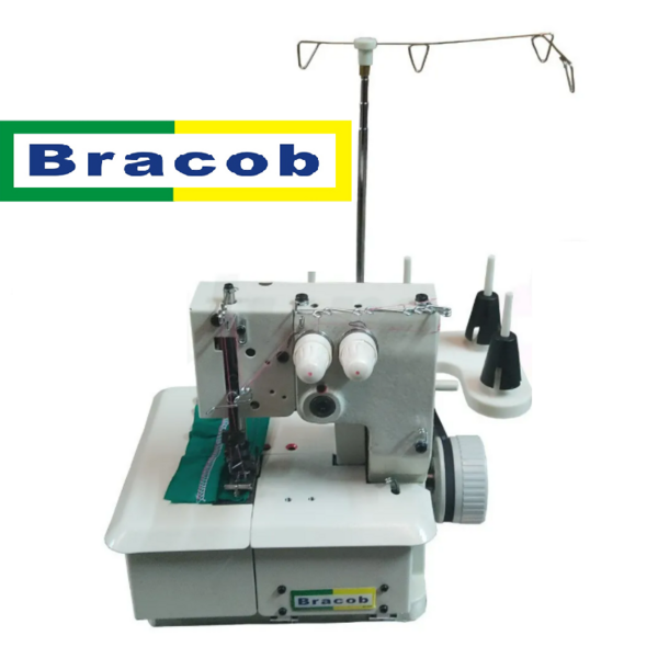 Máquina De Costura Galoneira Semi Industrial Bracob 2agulhas