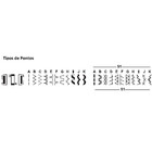 Máquina De Costura Mecânica Portátil 8 Pontos M3205 Singer