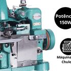 Máquina De Costura Overlock  Verde  220v