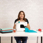 Maquina De Costura Portátil M1605 Com Agulha Dupla Singer