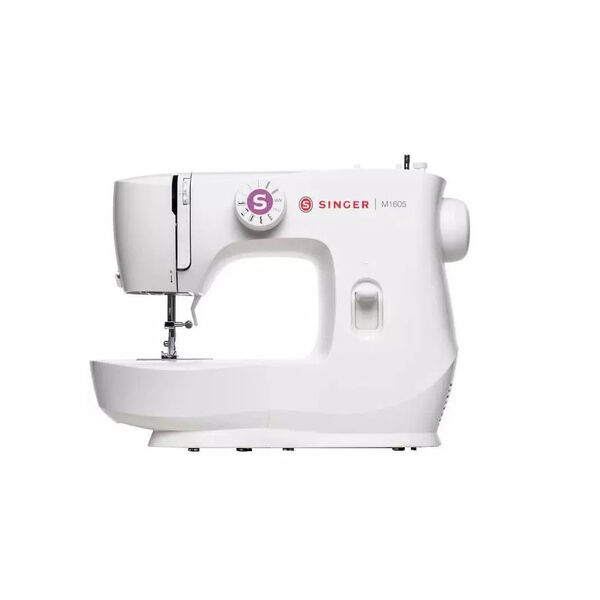 Maquina De Costura Portátil M1605 Com Agulha Dupla Singer