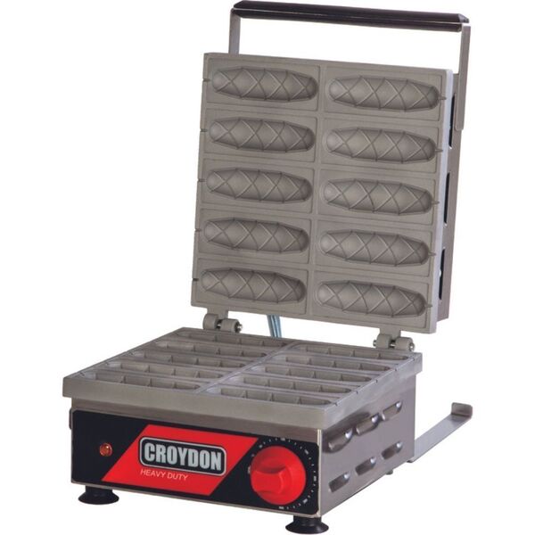 Máquina De Crepe 10 Cavidades Crpp Inox Croydon 220v