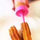 Máquina De Fazer Churros Manual Rosa Claro