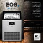 Máquina De Gelo Eos 70kg Ice Compact Inox Emg715 220v