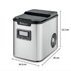 Máquina De Gelo Portátil Gmgd-15 Pr Gelopar Cinza 127v