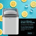 Máquina De Gelo Prata 15kg Ice Compact Emg02s 220v - Eos