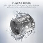 Máquina De Lavar 11kg Titanium Slim Healthguard Conectada Mid