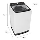 Máquina De Lavar 13kg midea wave agitator branca Ma512w130a/w