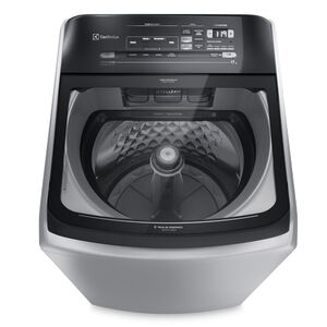 Lavadora de Roupa 17 Kg Prata Perfect Care Digital Com Vapor e Jatos Poderosos Electrolux - 110v - Leh17