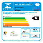 Máquina De Lavar Barbara Semi-automática 10kg Branca Wanke