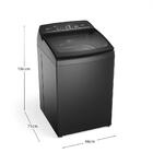 Máquina De Lavar Brastemp 15kg Com Timer Pro Cinza Platinum B