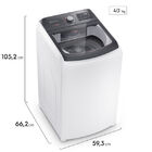 Máquina De Lavar Electrolux 14kg Branca Premium Care Com Cest