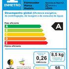 Máquina De Lavar Electrolux 8 5kg  Branca Essential Care Com