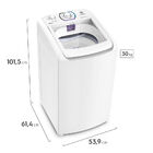 Máquina De Lavar Electrolux 8 5kg  Branca Essential Care Com